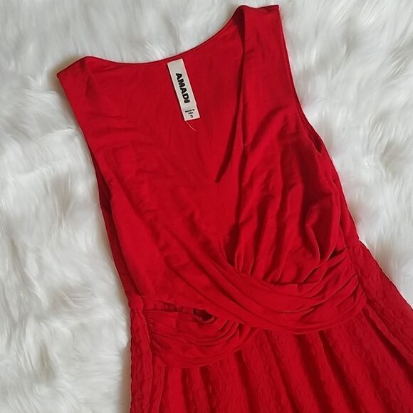 Anthropologie Amadi Mia Red Dress - Picture 3 of 6
